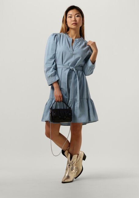 Blauwe MINUS Mini jurk MIRELL SHORT DRESS - large