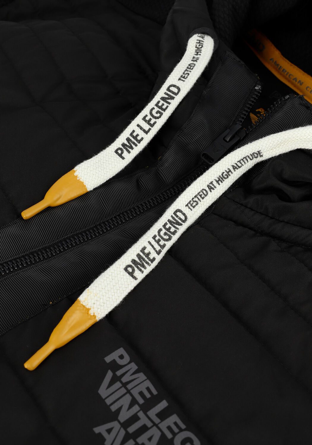 Zwarte PME LEGEND Jack ZIP JACKET STRUCTURED SWEAT WI - large