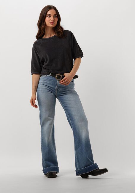 Donkergrijze BY-BAR Top NEVA SLUB TOP - large