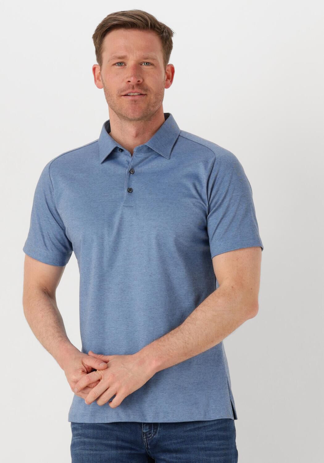 DESOTO Heren Polo's & T-shirts Polo Kent 1 2 Lichtblauw