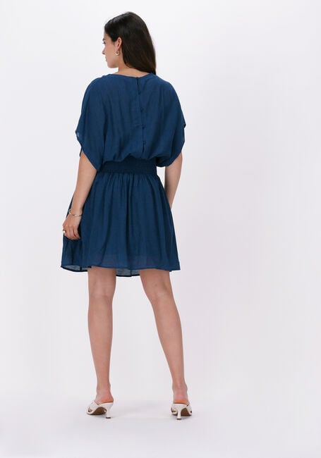 Blauwe LOUIZON Mini jurk MADDIE ROBE - large
