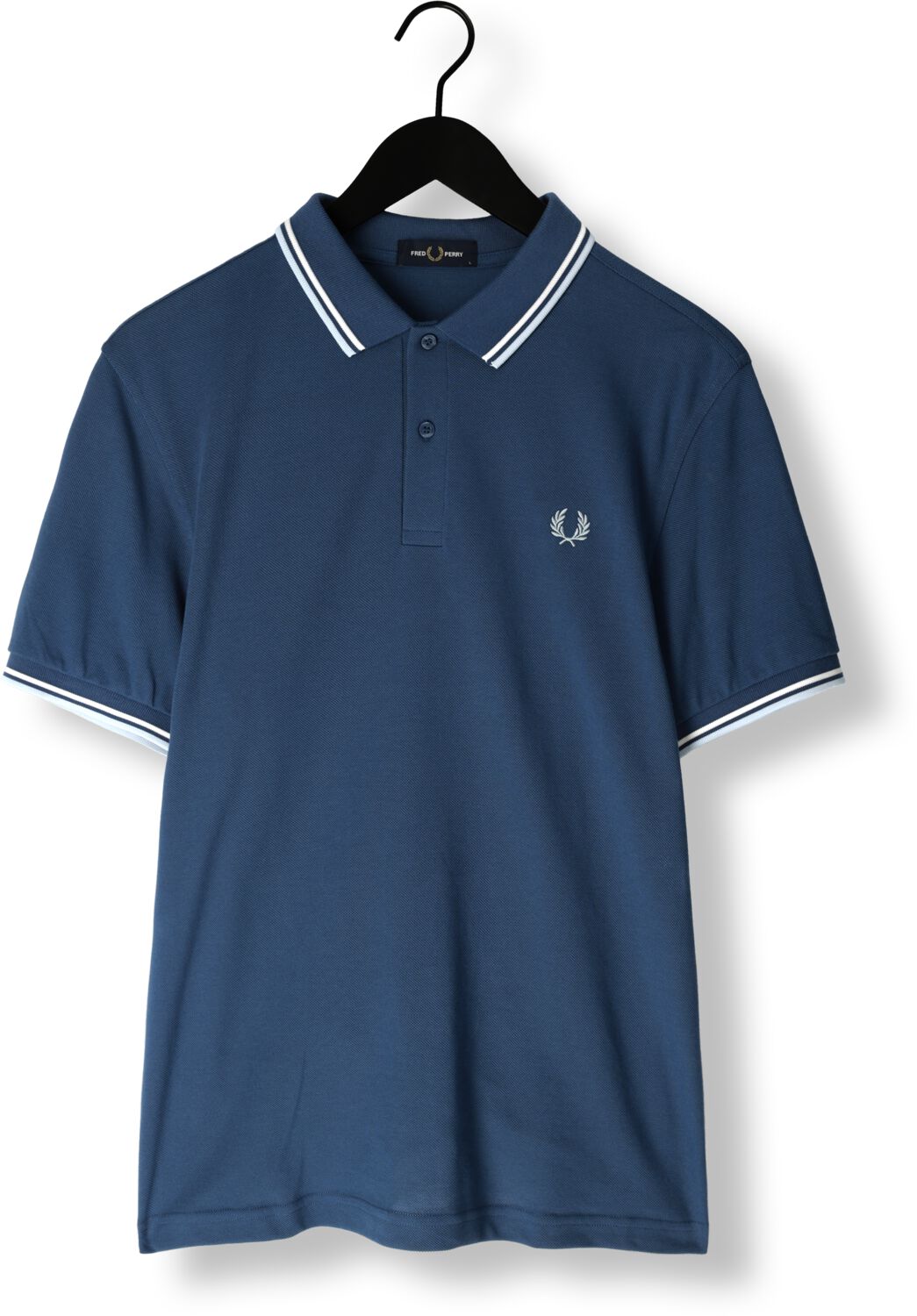 FRED PERRY Heren Polo's & T-shirts The Twin Tipped Shirt Blauw