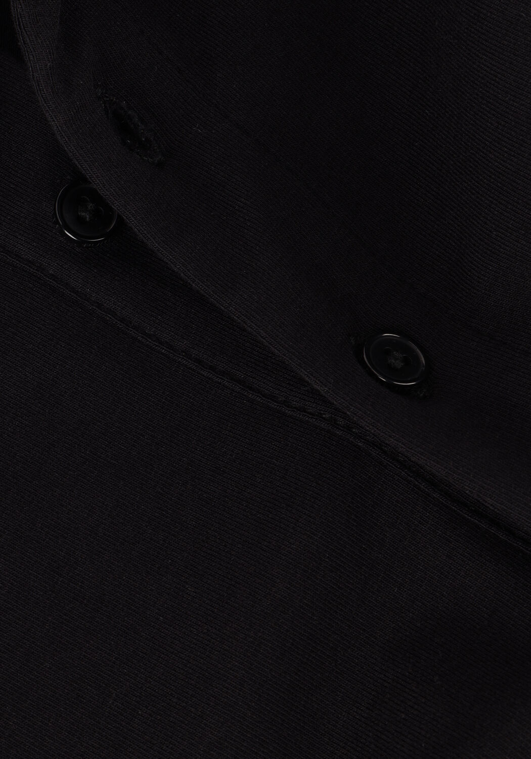 Zwarte PUREWHITE Polo POLO LONG SLEEVE WITH LOGO TAPE ON SLEEVE - large