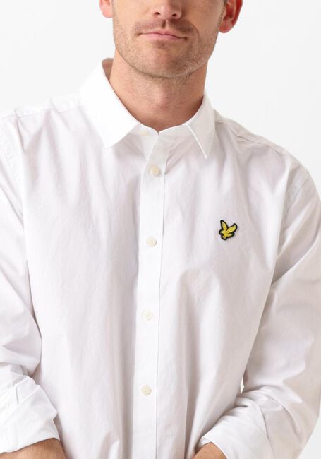 Witte LYLE & SCOTT Casual overhemd LONG SLEEVE POPLIN - large