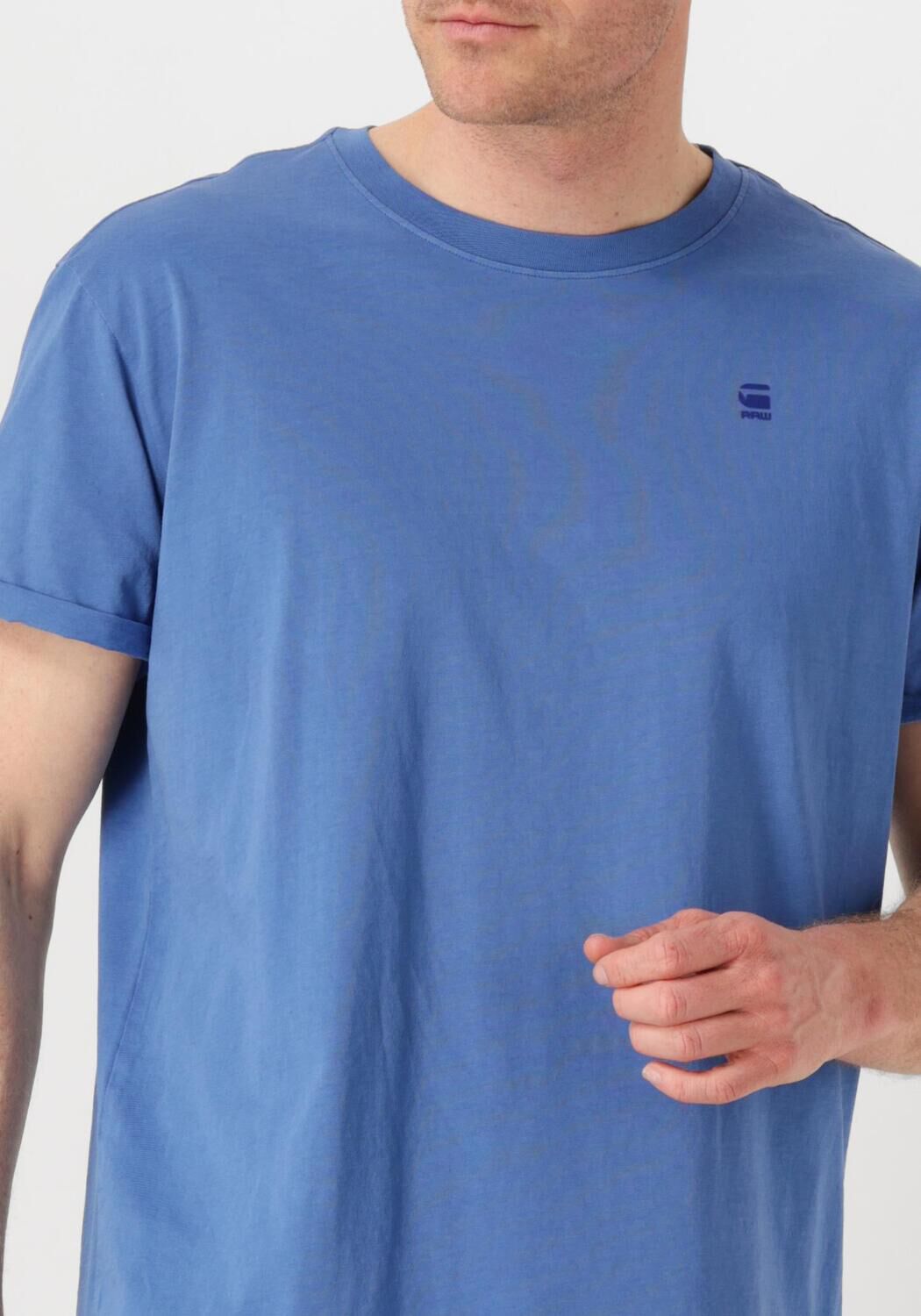 G-STAR RAW Heren Polo's & T-shirts Lash R T S\s Blauw