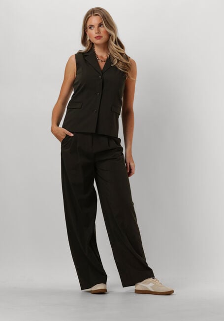 Donkergroene MODSTRÖM Pantalon KIMANAMD PANTS - large