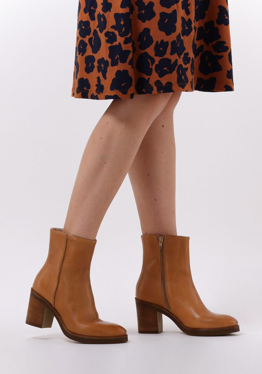 Cognac VIA VAI Enkellaarsjes TAARA - large