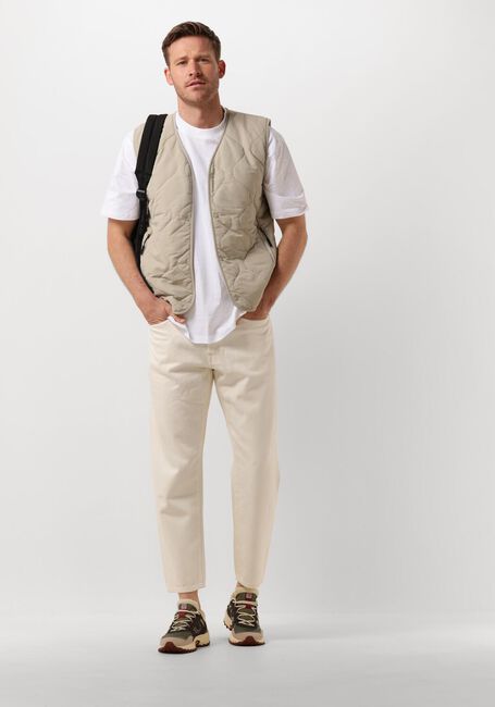 Beige WOODBIRD Bodywarmer WBTRAIS QUILT VEST Beige WOODBIRD Bodywarmer WBTRAIS QUILT VEST - large