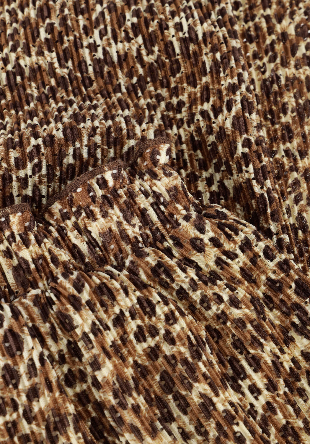 Bruine LIKE FLO Pantalon FREYA FLO PLISSE PANTS - large