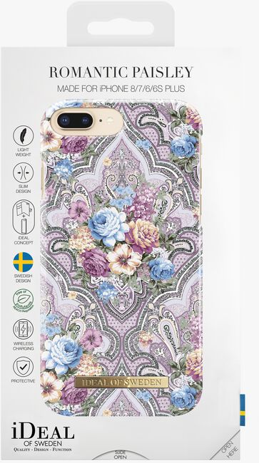 Roze IDEAL OF SWEDEN Telefoonhoesje CASE IPHONE 8/7/6/6S PLUS - large