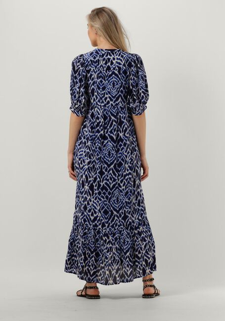 Blauwe MOLIIN Maxi jurk LUCILLE - large