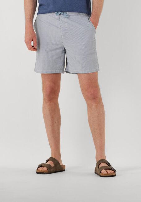 Lichtblauwe TOMMY JEANS Korte broek TJM SEERSUCKER STP BEACH SHORT - large