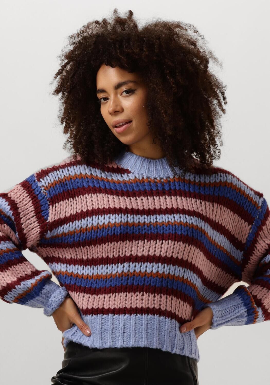 YDENCE Dames Truien & Vesten Knitted Sweater Meggie Multi