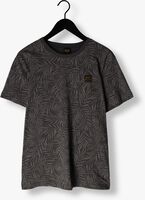Donkerblauwe PME LEGEND T-shirt SHORT SLEEVE R-NECK SLUB JERSEY AOP