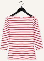 Witte TOMMY HILFIGER Top SLIM STP BOAT-NK TOP Witte TOMMY HILFIGER Top SLIM STP BOAT-NK TOP - medium