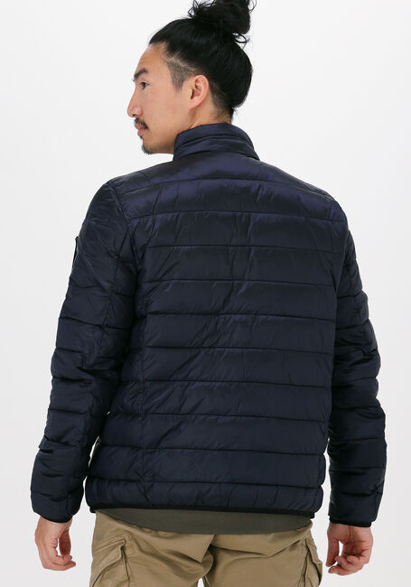 Donkerblauwe NATIONAL GEOGRAPHIC Gewatteerde jas JACKET WITH FILLER - large