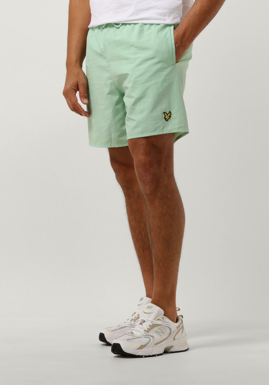 LYLE & SCOTT Heren Zwembroeken Plain Swimshort Groen