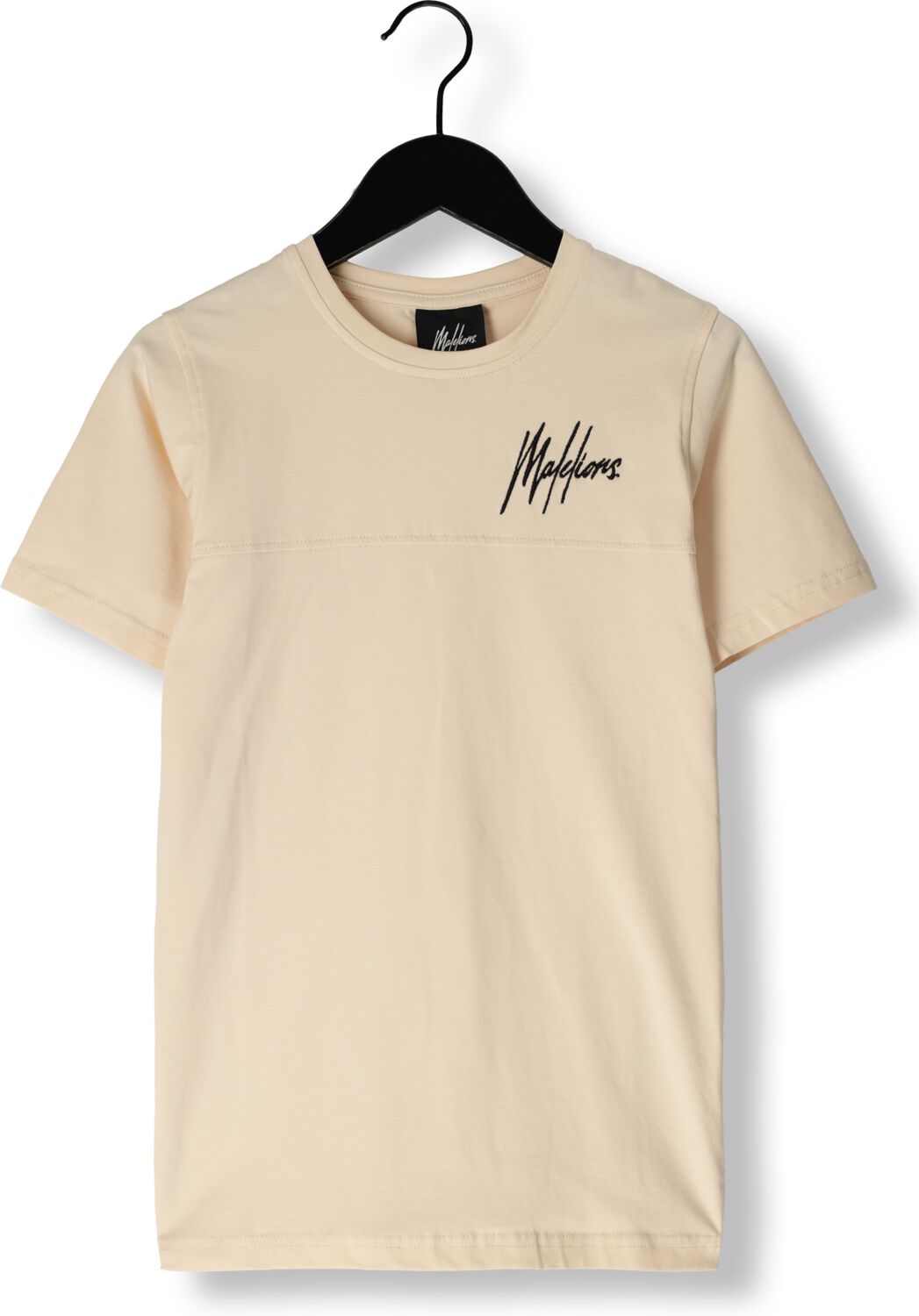 MALELIONS Jongens Polo's & T-shirts Counter T-shirt Beige
