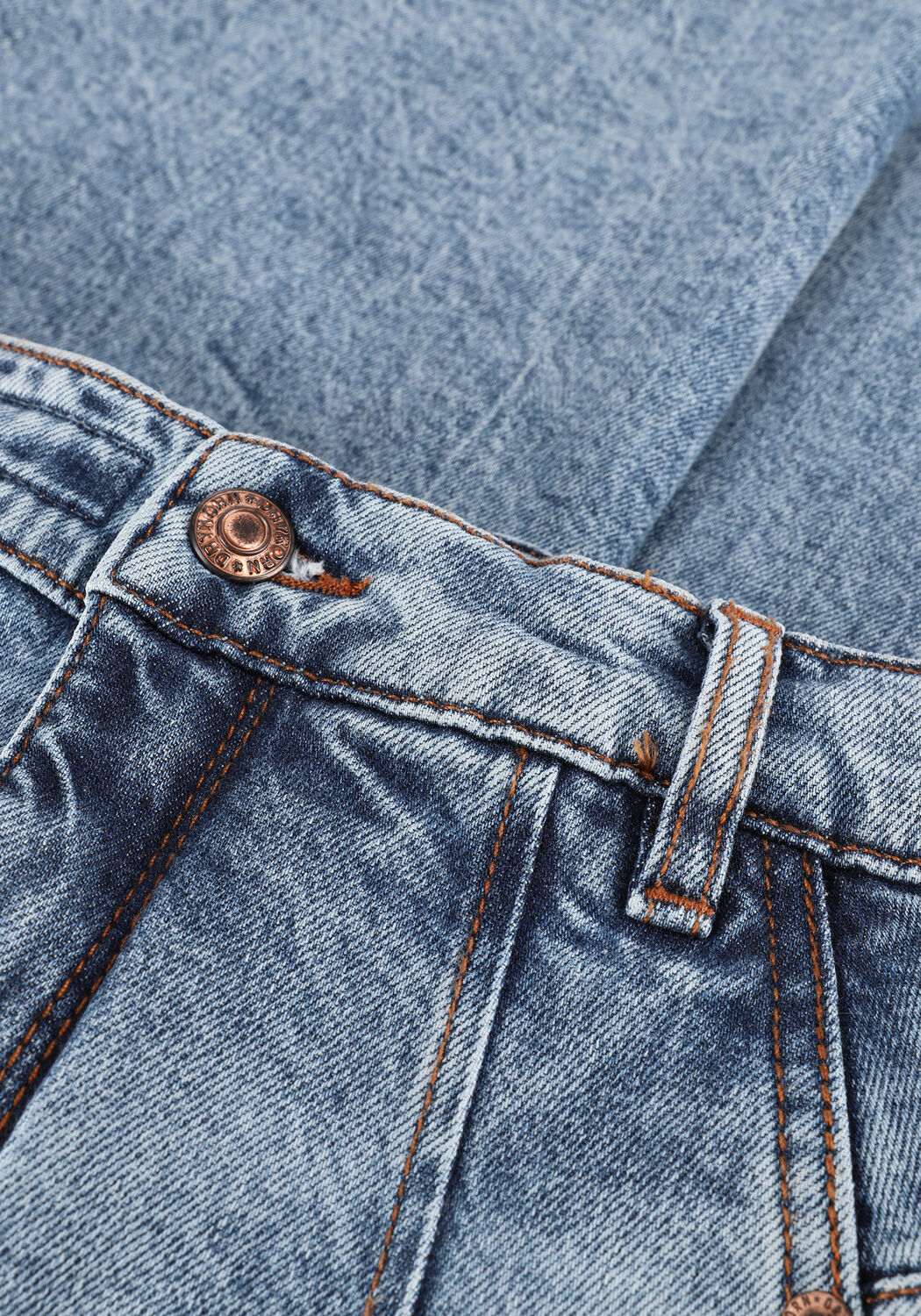 Blauwe DRYKORN Mom jeans MIND - large