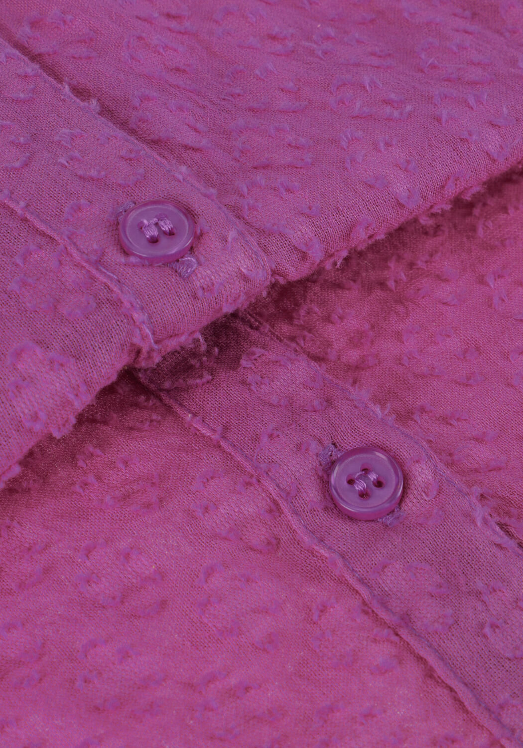 Paarse DAILY7 Top SHIRT EMBROIDERIE - large