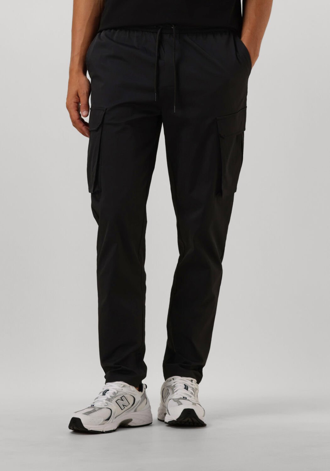 PURE PATH Heren Broeken Regular Fit Pants Cargo501 Zwart