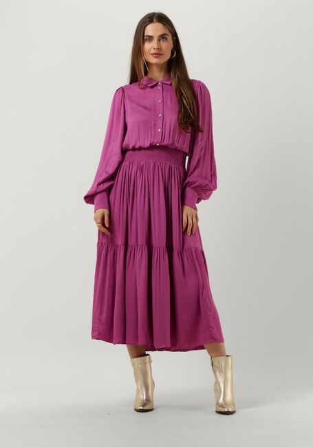 Roze BRUUNS BAZAAR Maxi jurk BAUMA LEANNE DRESS - large