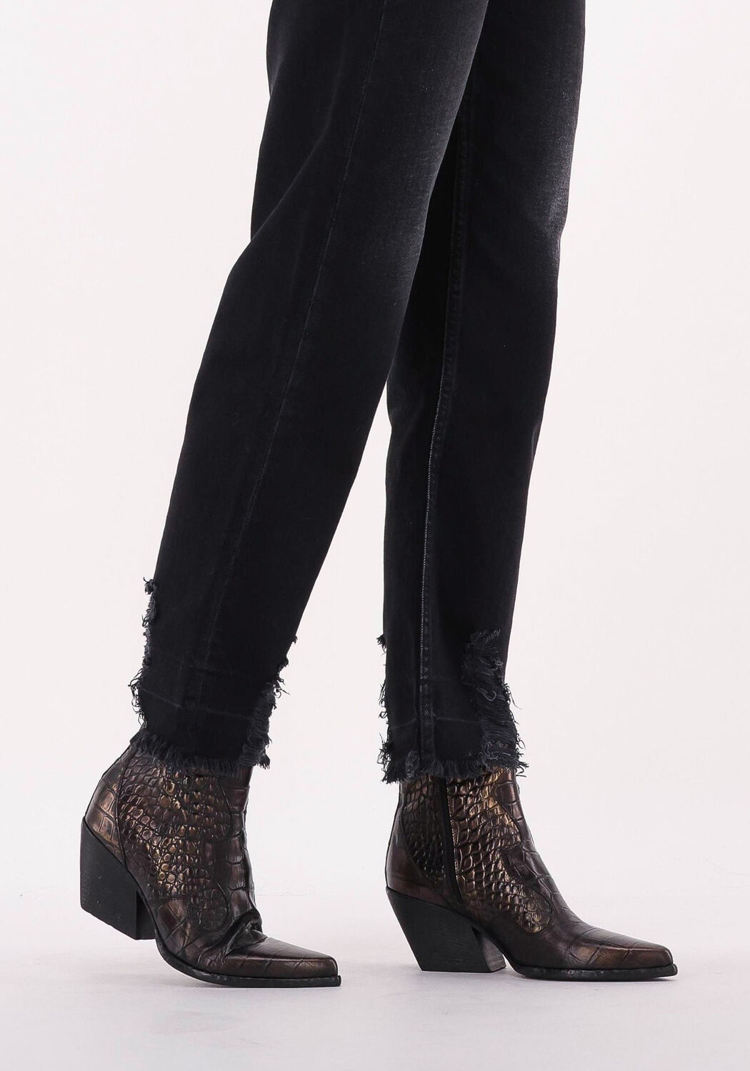 Bronzen ELENA IACHI Cowboylaarzen E2040 - large