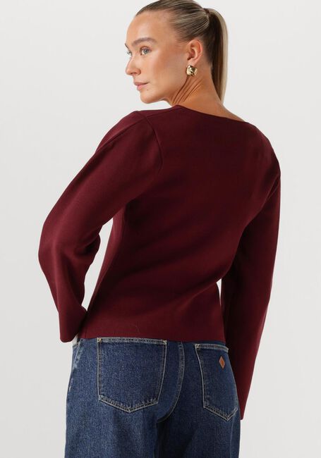 Bordeaux Y.A.S. Trui YASMIKKALA LS KNIT CARDIGAN S. - large