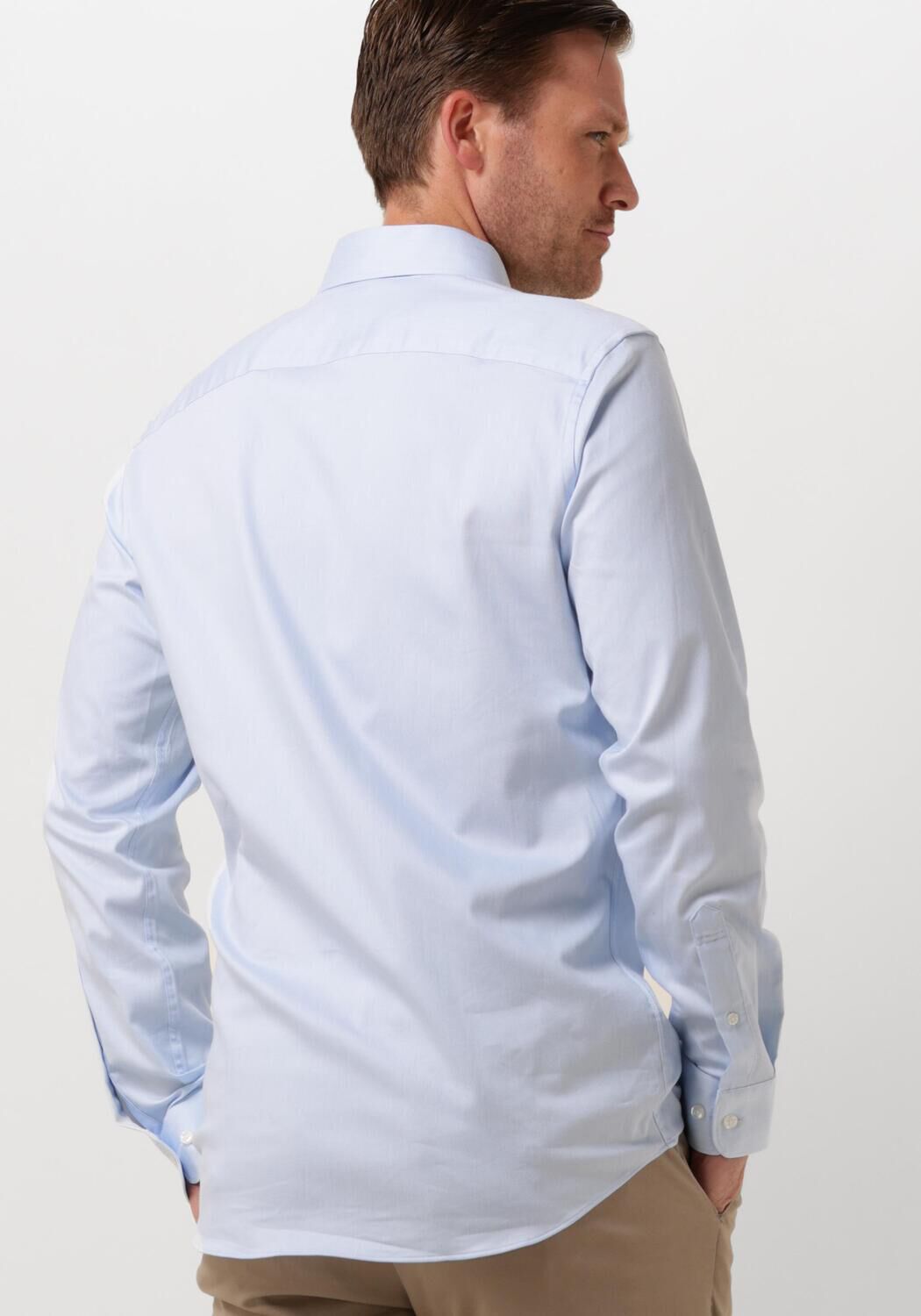 SELECTED HOMME Heren Overhemden Slhslim-performance Shirt Ls Noos Lichtblauw