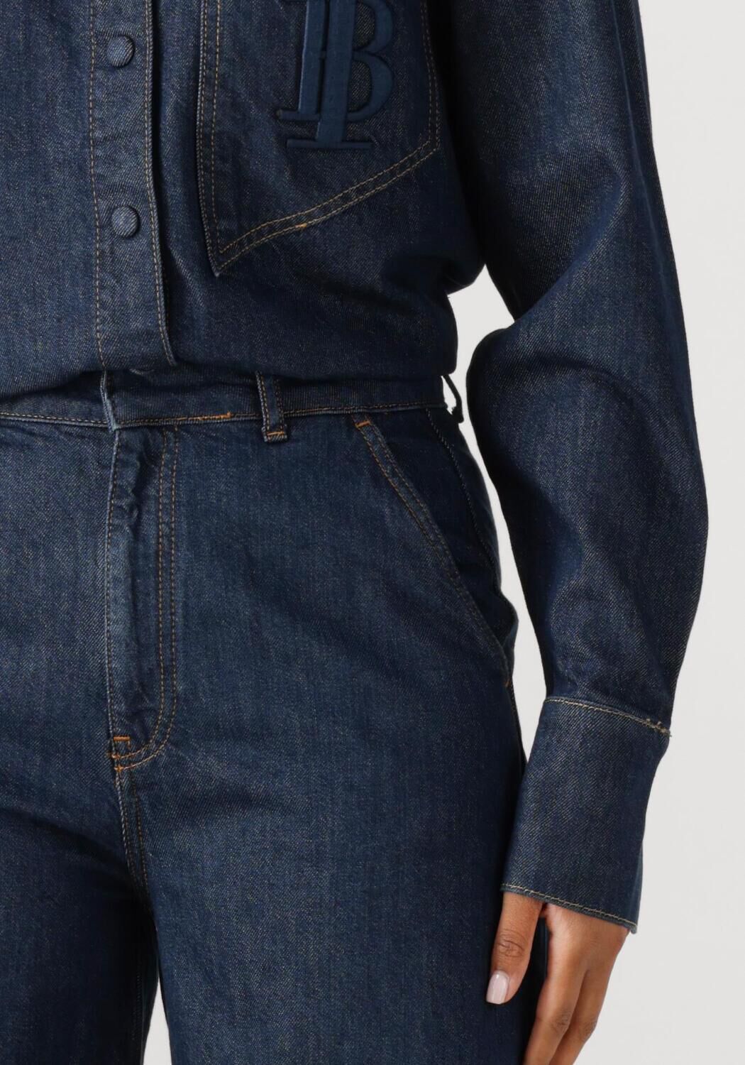 IBANA Dames Jeans Pesha Jeans Donkerblauw