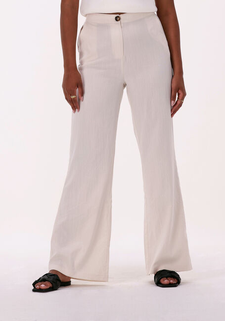Gebroken wit YDENCE Wijde broek PANTS AMILI - large