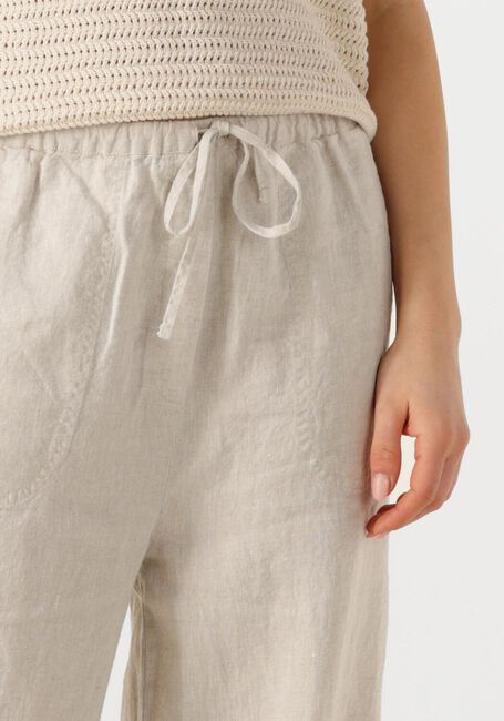 Beige BY-BAR Pantalon BASIL LINNEN PANT - large