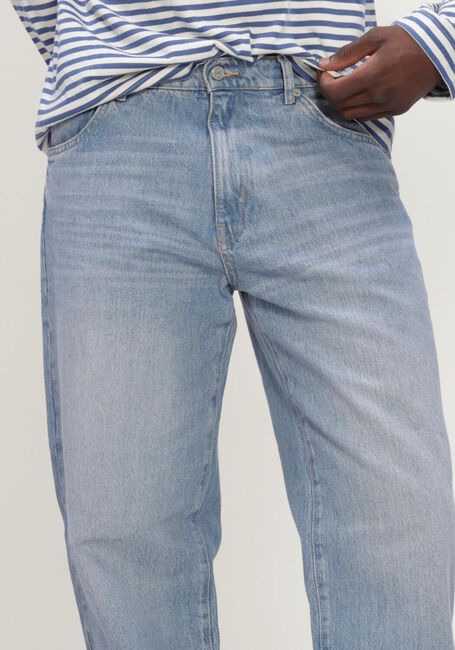 Lichtblauwe WOODBIRD Wide jeans WBLEROY ARCTIC JEANS - large