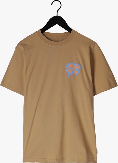 Camel WOODBIRD T-shirt KALEB OASE TEE - large