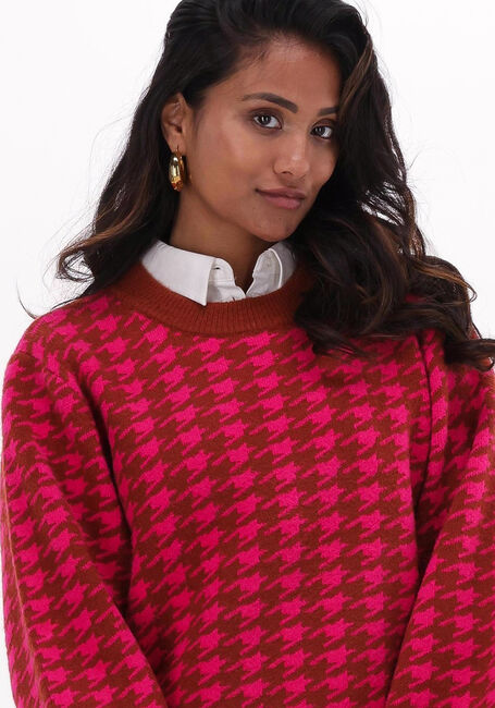 Bruine YDENCE Trui KNITTED SWEATER KIMBERLY - large