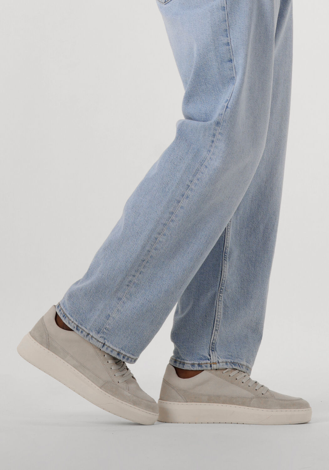 Grijze CLAY Lage sneakers ENZO - large