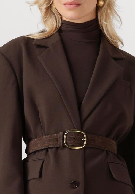 Bruine OMODA ATELIER Blazer OM-MARODI BLAZER - large