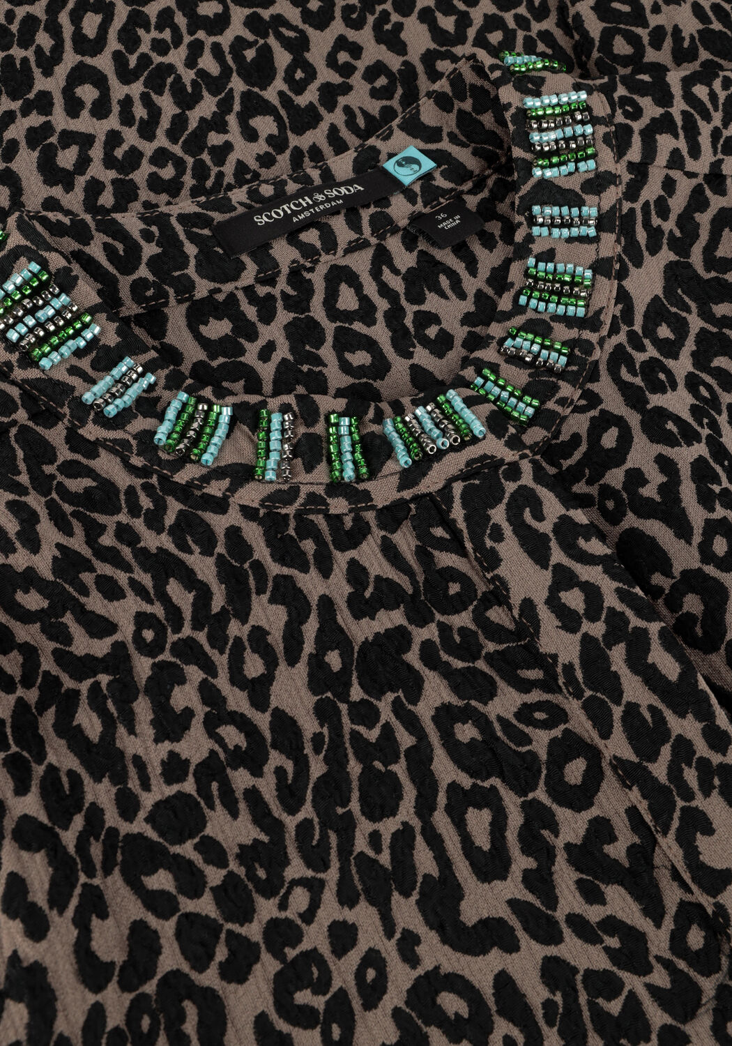 Bruine SCOTCH & SODA Jumpsuit JACQUARD JUMPSUIT - large