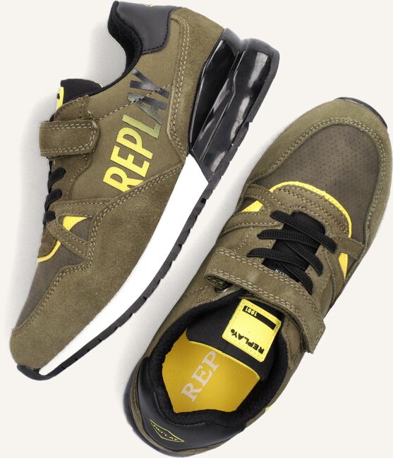 Groene REPLAY Lage sneakers COULBY Groene REPLAY Lage sneakers COULBY - large