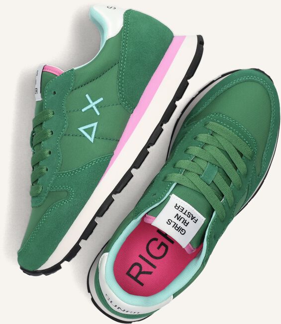 Groene SUN68 Lage sneakers ALLY SOLID NYLON Groene SUN68 Lage sneakers ALLY SOLID NYLON - large