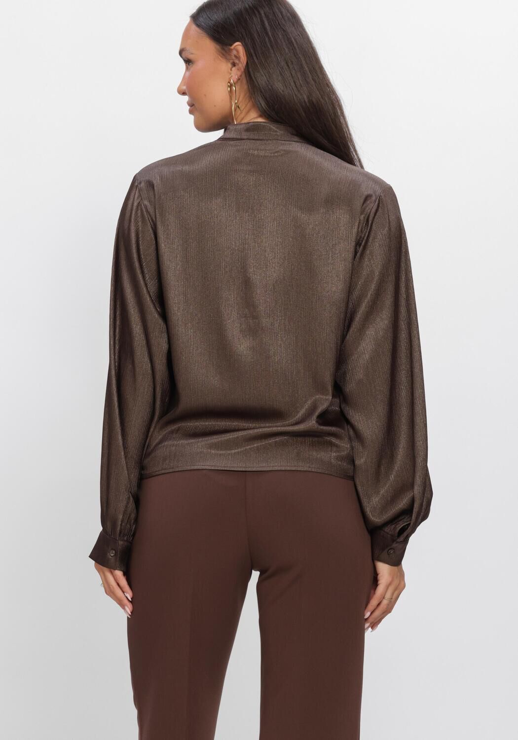 Bruine AAIKO Blouses LIV PES 516 - large