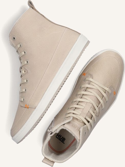 Beige HUB Hoge sneakers BASE Beige HUB Hoge sneakers BASE - large