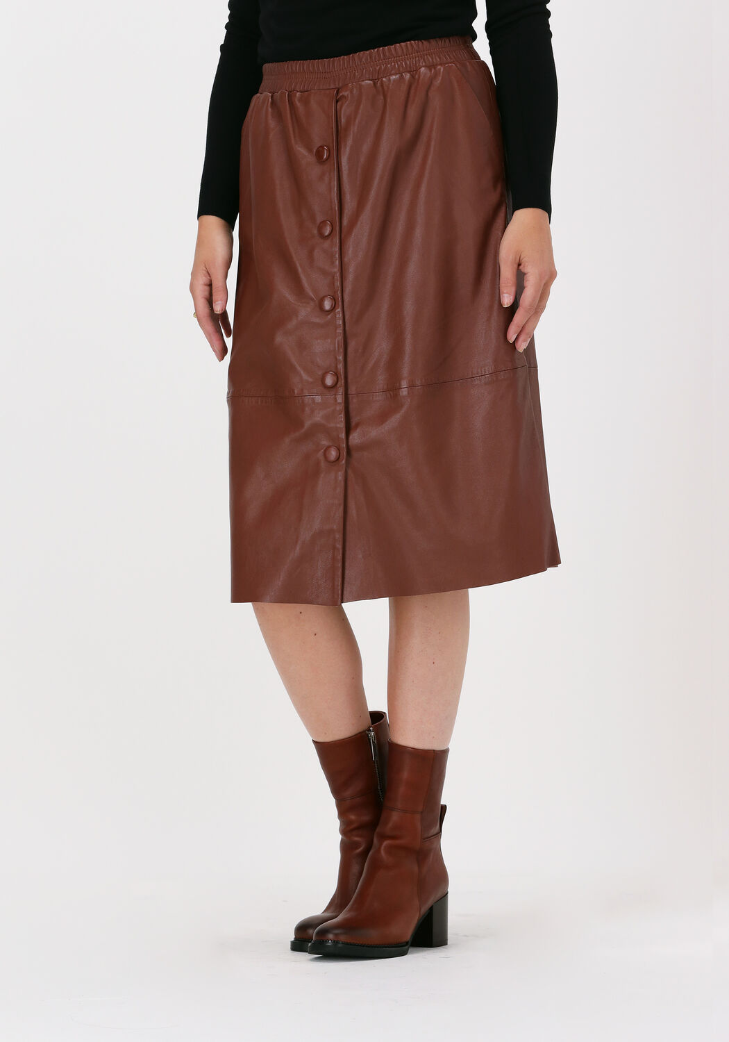 Summum top suede rok