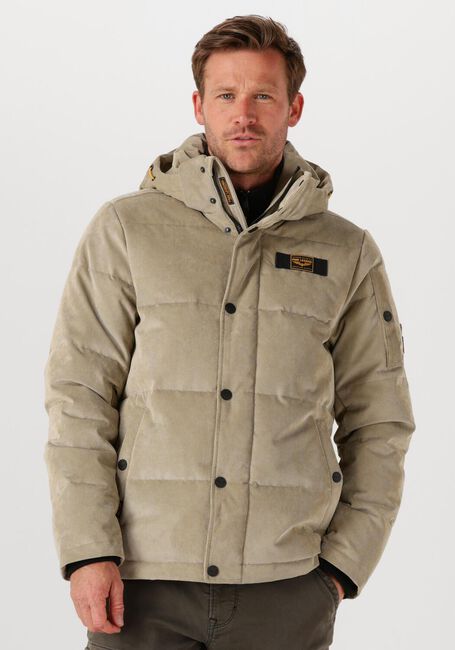 Beige PME LEGEND Gewatteerde jas GOBBLER - large