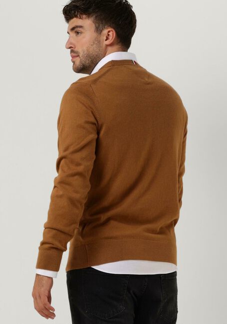 Bruine TOMMY HILFIGER Trui PIMA ORG CTN CASHMERE CREW NECK - large
