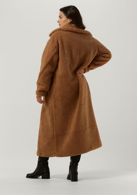 Camel NOTRE-V Teddy jas TEDDY COAT LONG - large