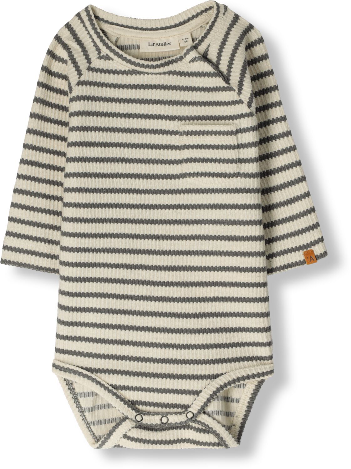 LIL' ATELIER Baby Rompers Nbmtadeo Ls Body Lil Beige