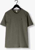 Groene CAST IRON T-shirt SHORT SLEEVE R-NECK HEAVY CO JERSEY REGULAR FIT