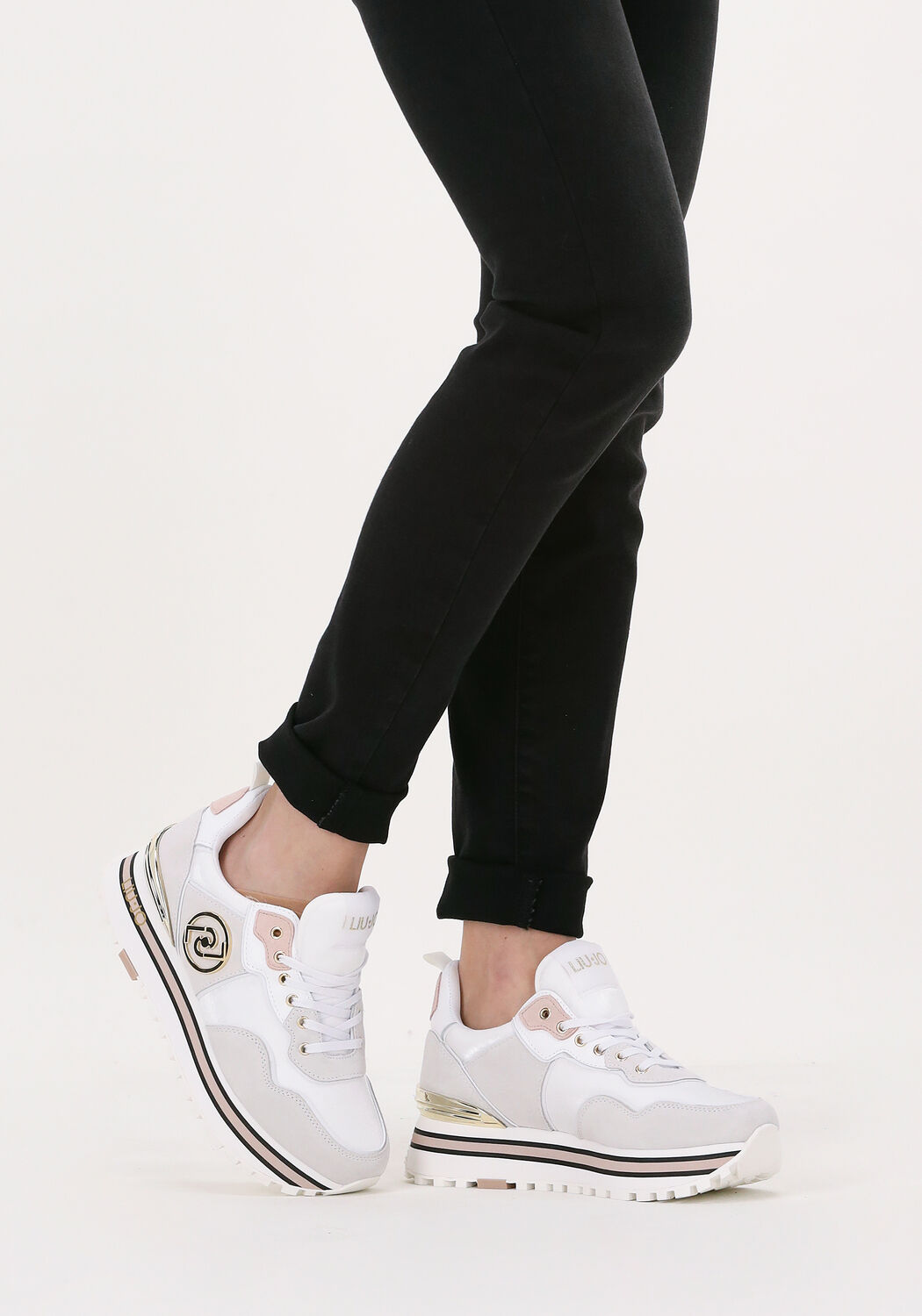 Witte sneakers dames shop liu jo