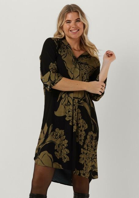 Groene DEA KUDIBAL Mini jurk KAMILLE - large